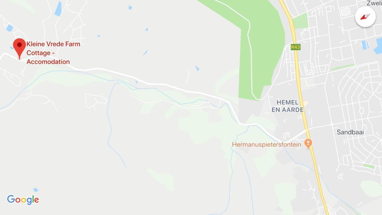 Kleine Vrede Farm Cottage Hermanus Εξωτερικό φωτογραφία